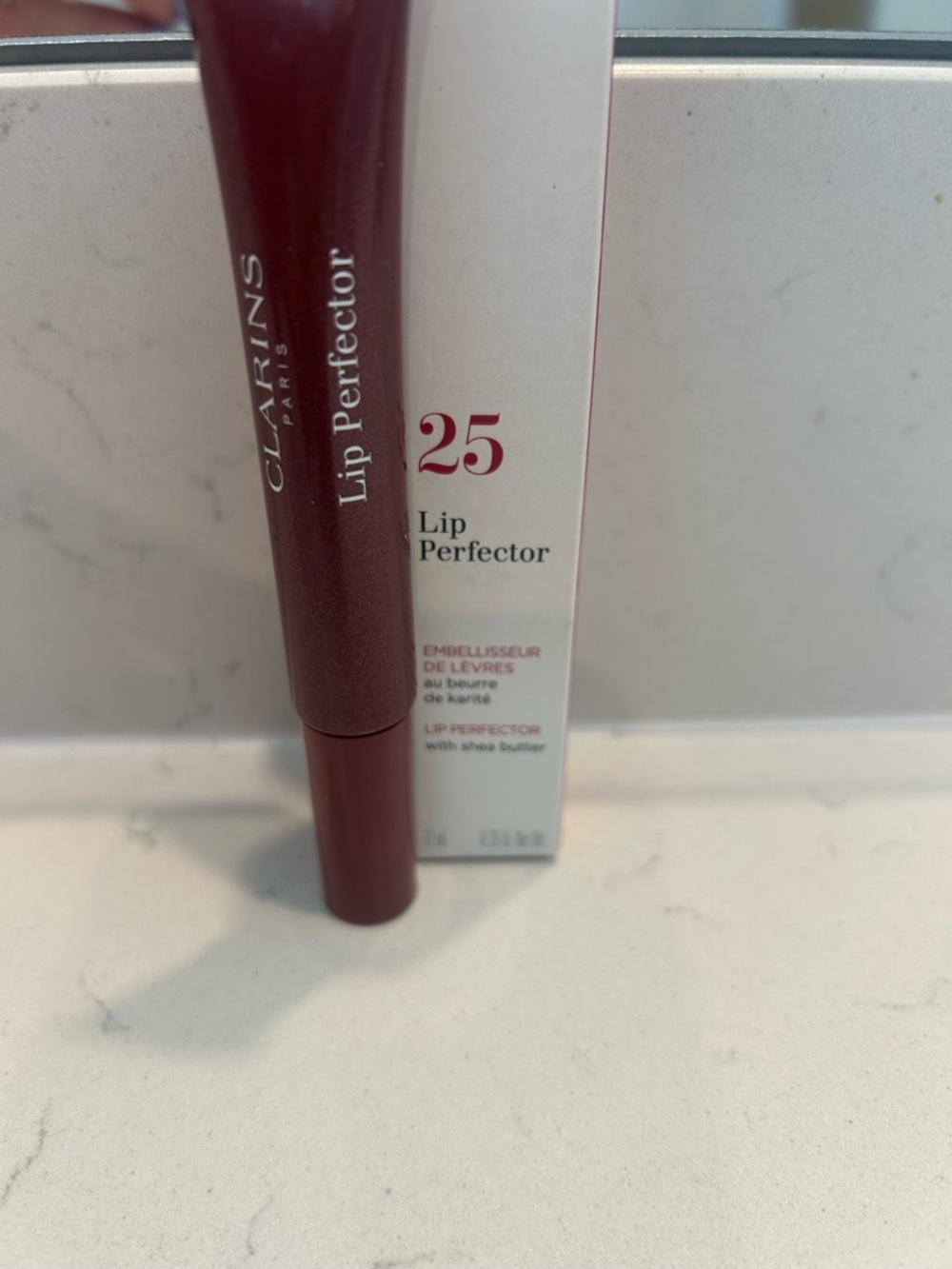 Clarins Lip Perfector 25 in Mulberry Glow